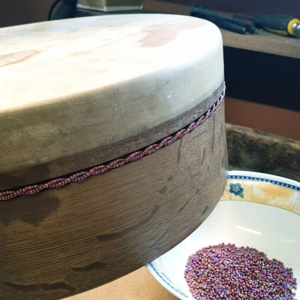 Bendir 14 cali - CZARNY DĄB